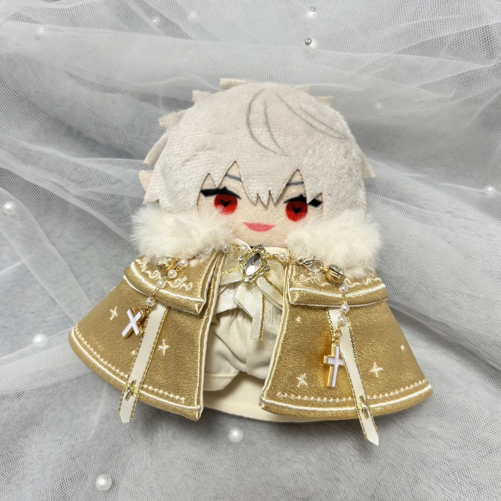 ꒰ 10~12cm用ぬい服 ꒱ ロイヤル王子様セット (全2色)