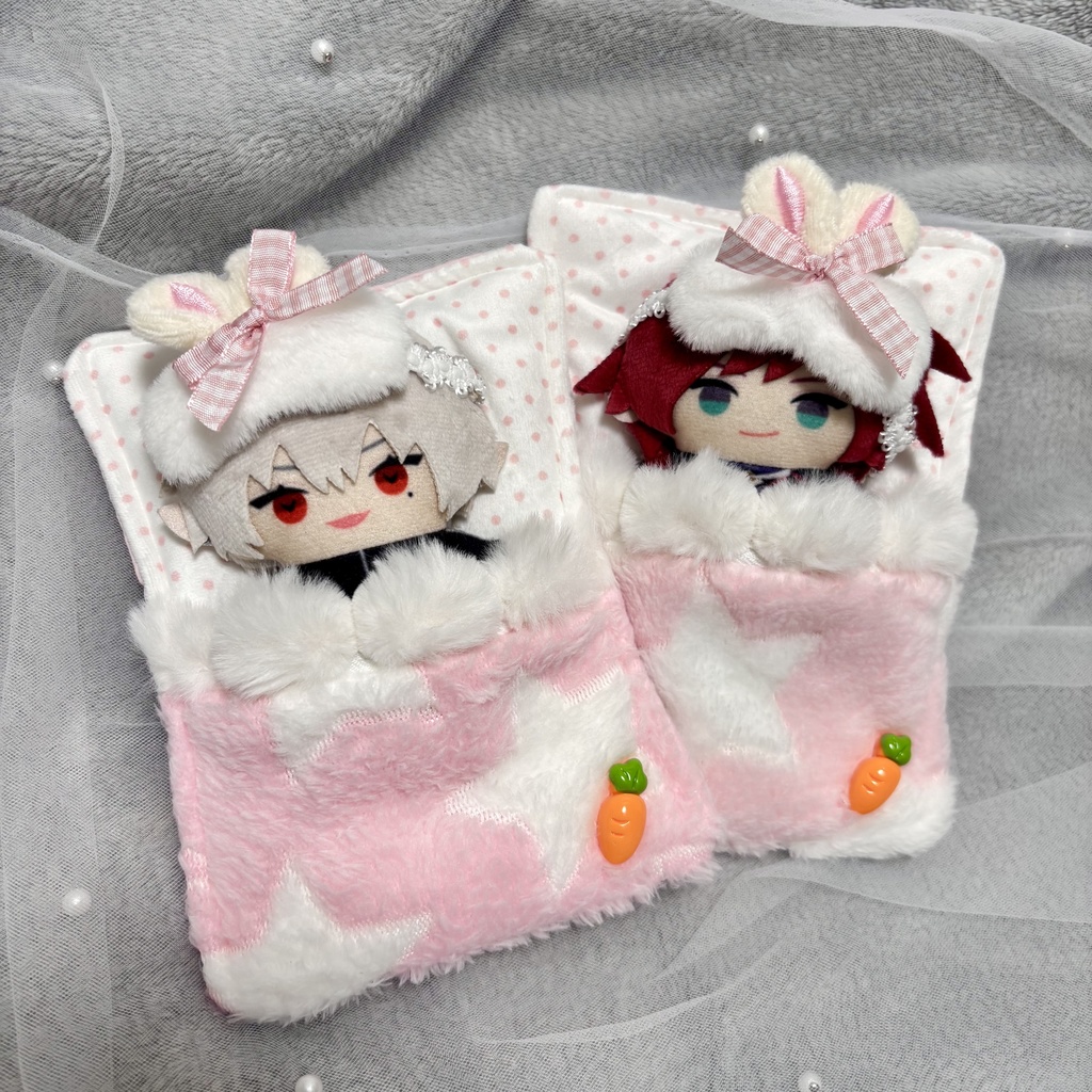 ‪꒰ 10~12cm用ぬい服 ꒱ ぬいちゃん用お布団