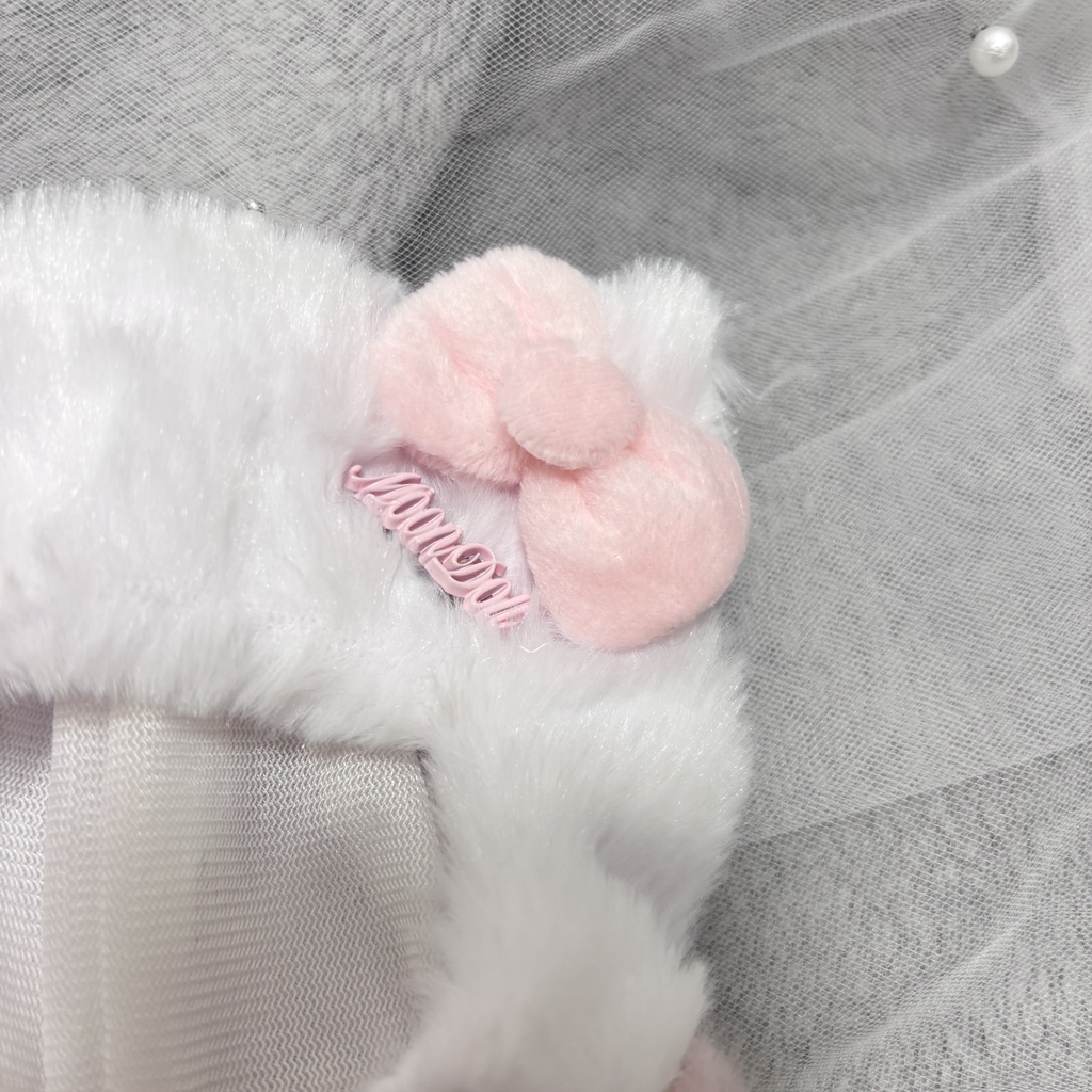 ꒰ 10~20cm用ぬい服 ꒱ ネコ耳ポンチョ ( 全3色 )