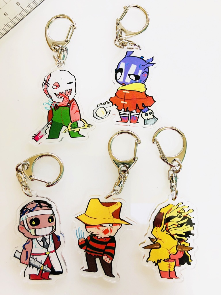 DbDキラーアクリルキーホルダー