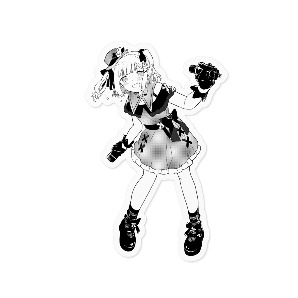 シノウサギ2周年記念ステッカー（再販）