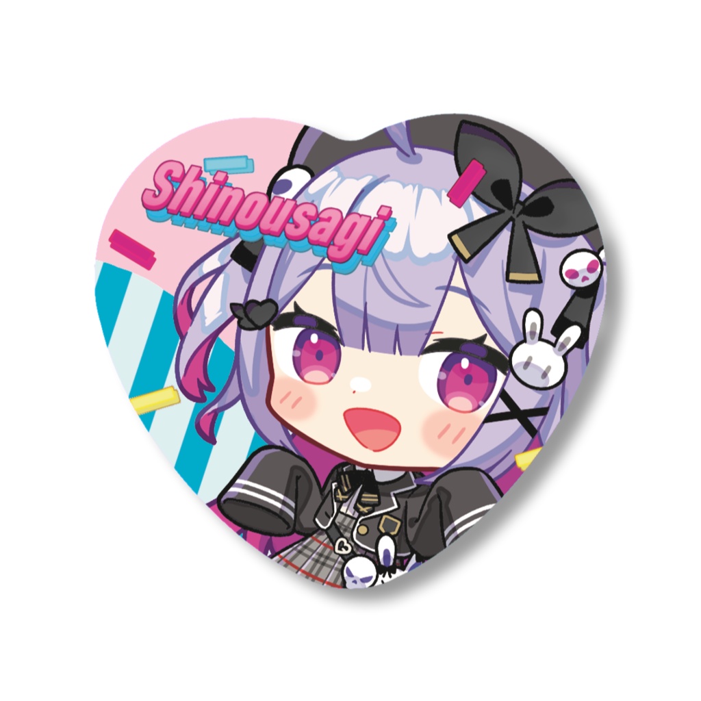 シノウサギ3周年記念マグネット（受注生産 4/9まで）