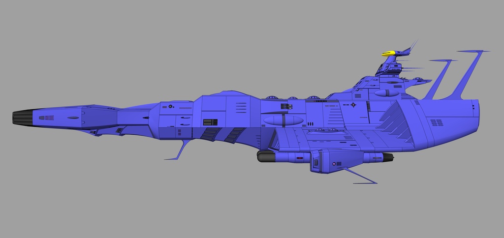 親父製作 ガルマンガミラス新型デスラー艦