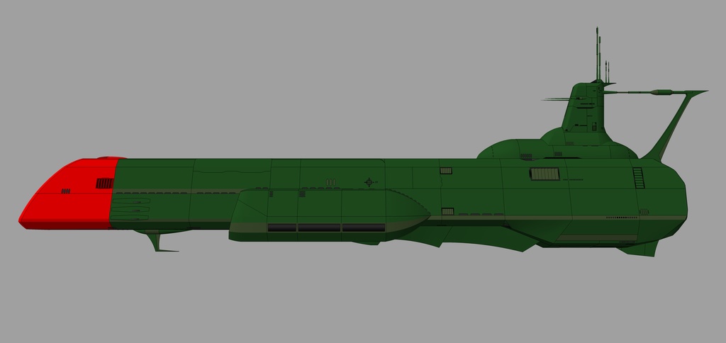 親父製作 次元潜航艇ガルマンウルフ