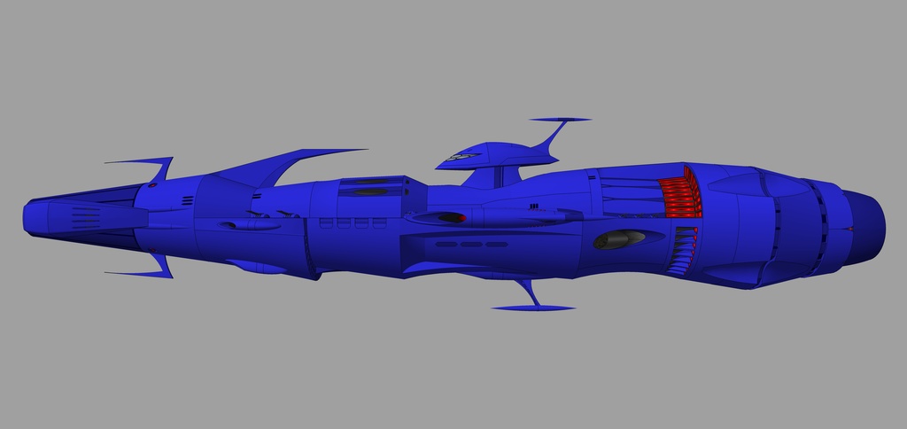 親父製作 二代目デスラー艦