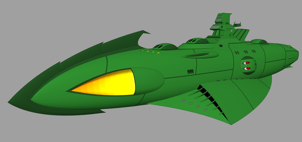 親父製作 駆逐型改デストロイヤー艦(ファン創作品)