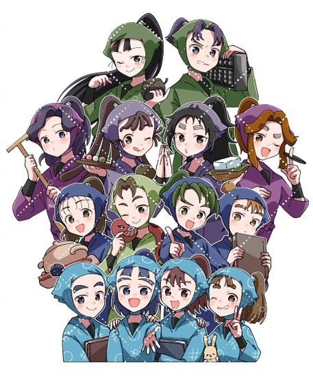い組アクリルスタンド