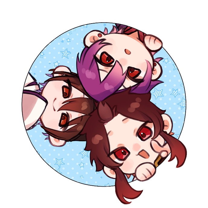 平安組アクリルキーホルダー