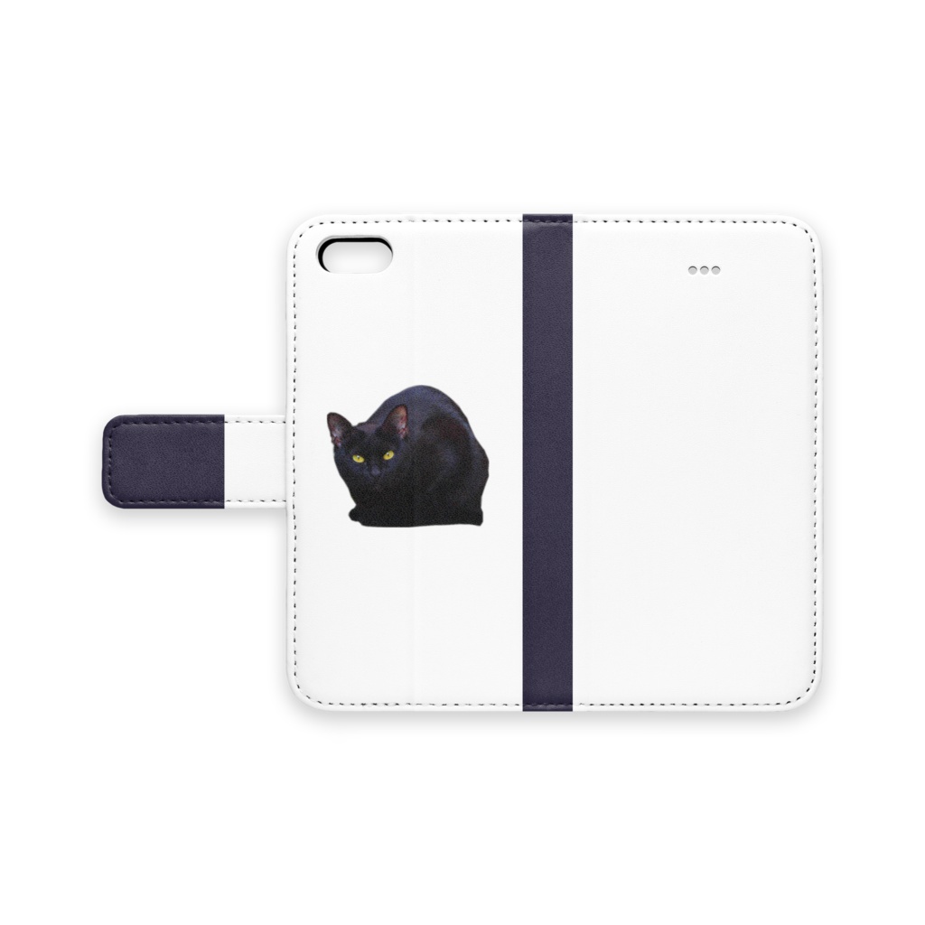 黒猫　iphoneケース