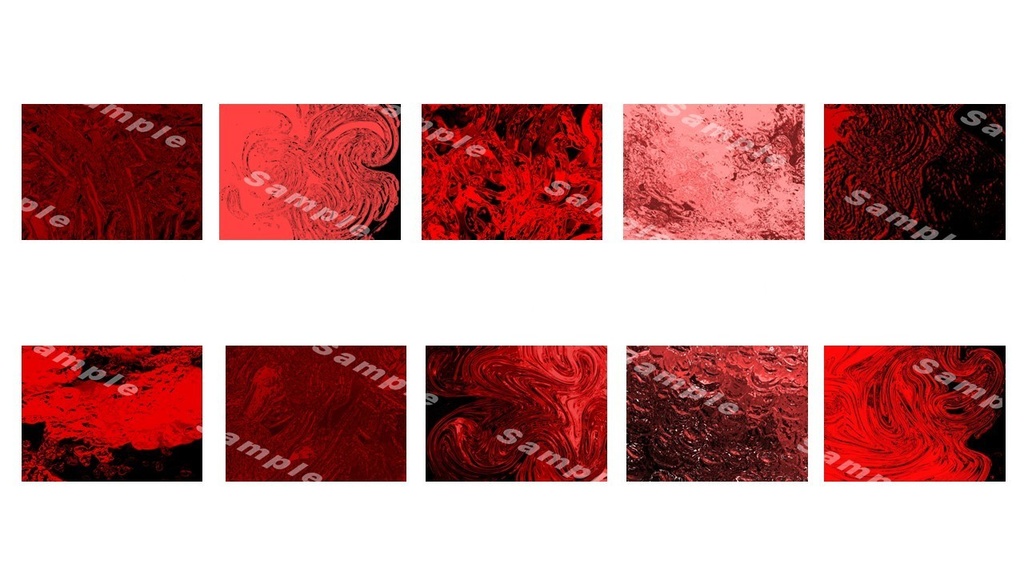 ドロドロ背景(赤)