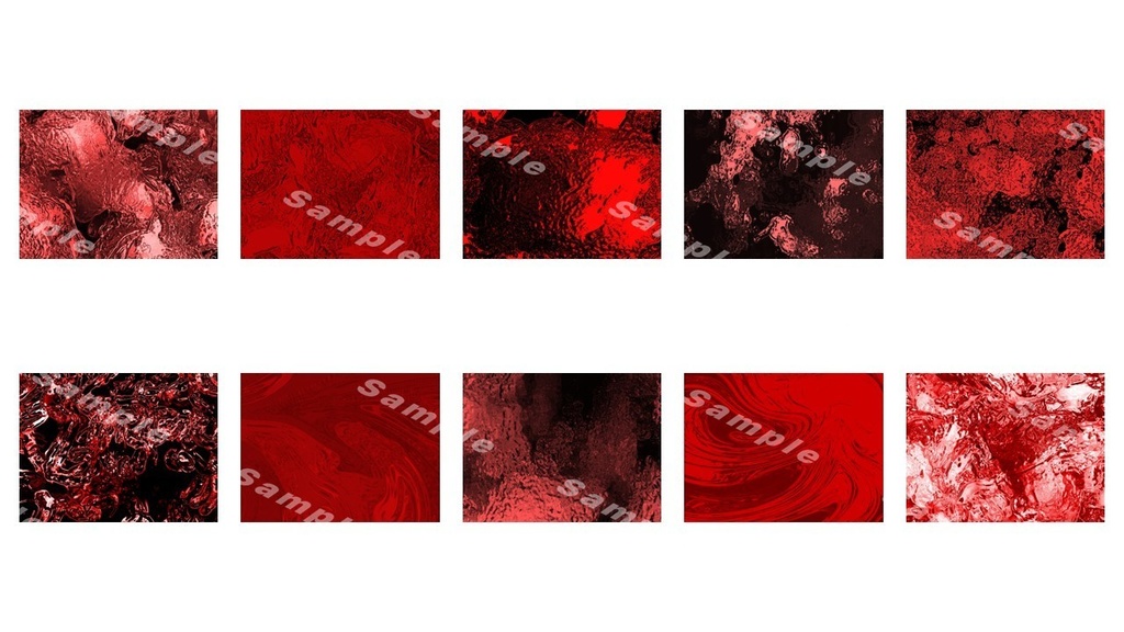 ドロドロ背景(赤)