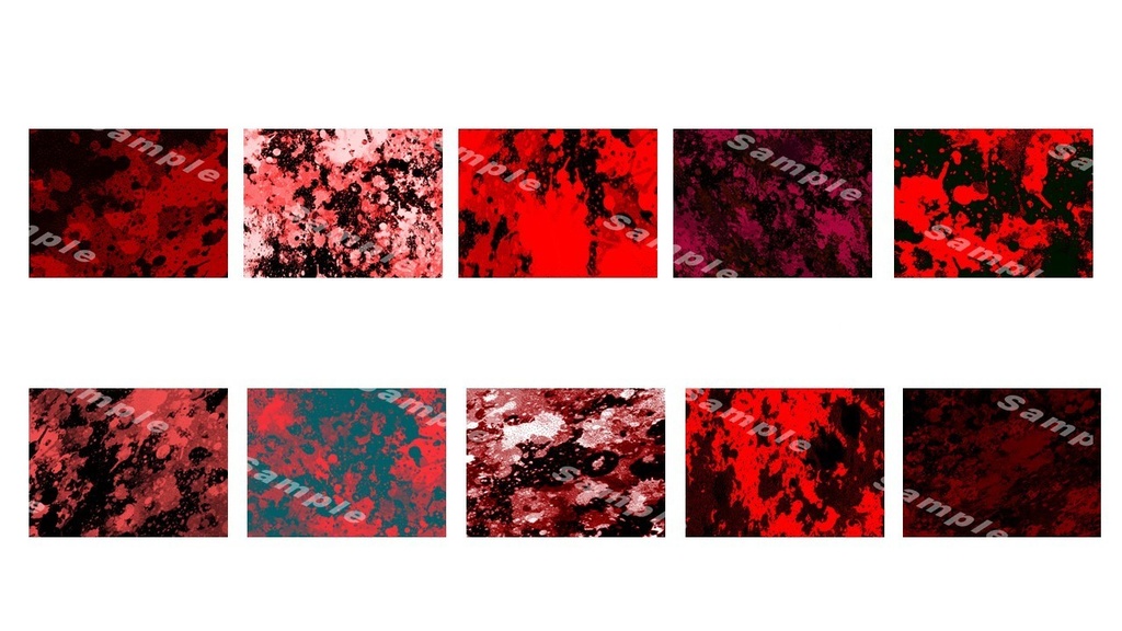 スプラッシュ背景素材(赤)イラスト素材