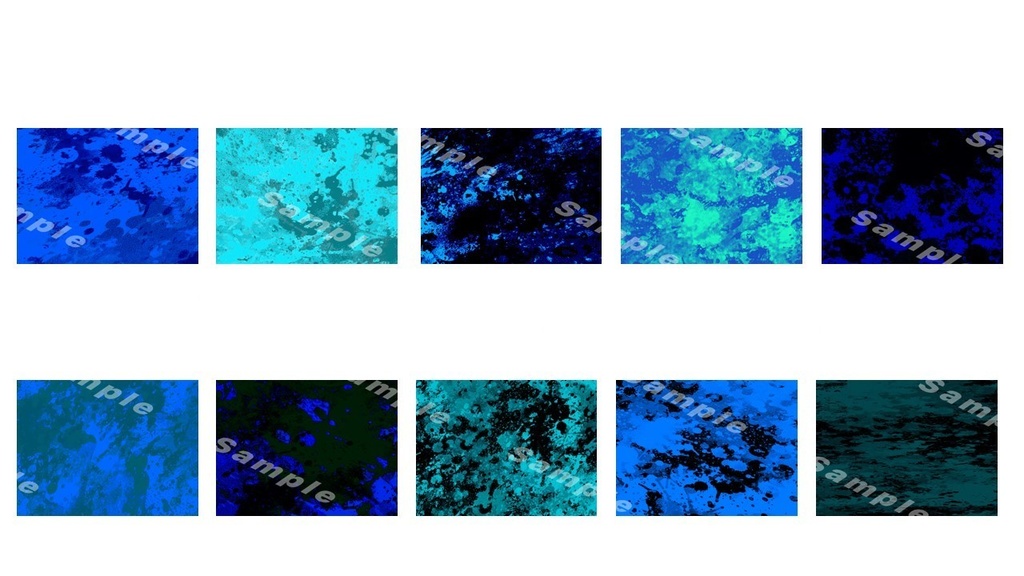 スプラッシュ背景(青)イラスト素材