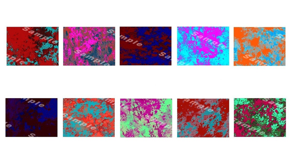 スプラッシュ背景(サイケデリック)イラスト素材