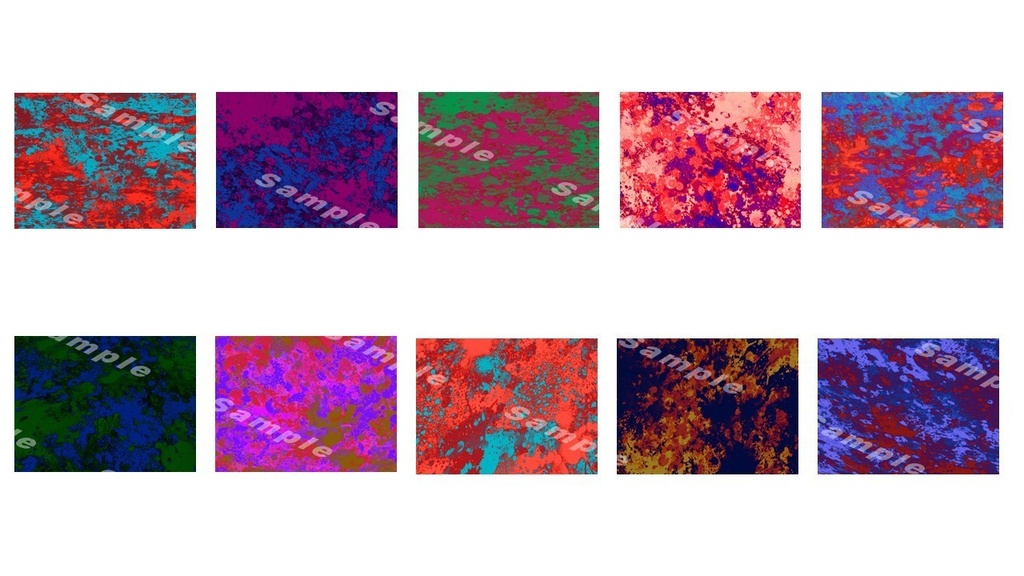 スプラッシュ背景(サイケデリック)イラスト素材