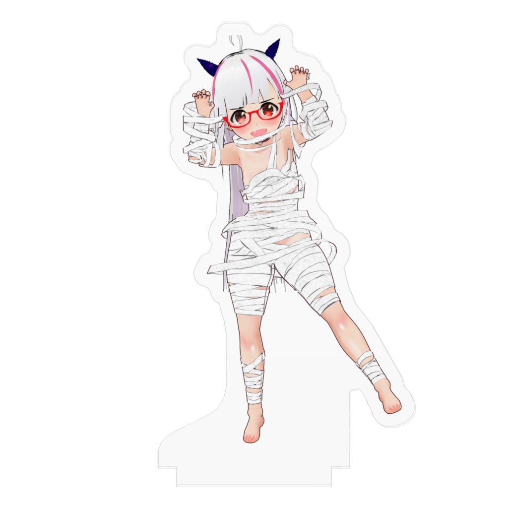 皐月まい・ハロウィンコスプレ/アクリルフィギュア