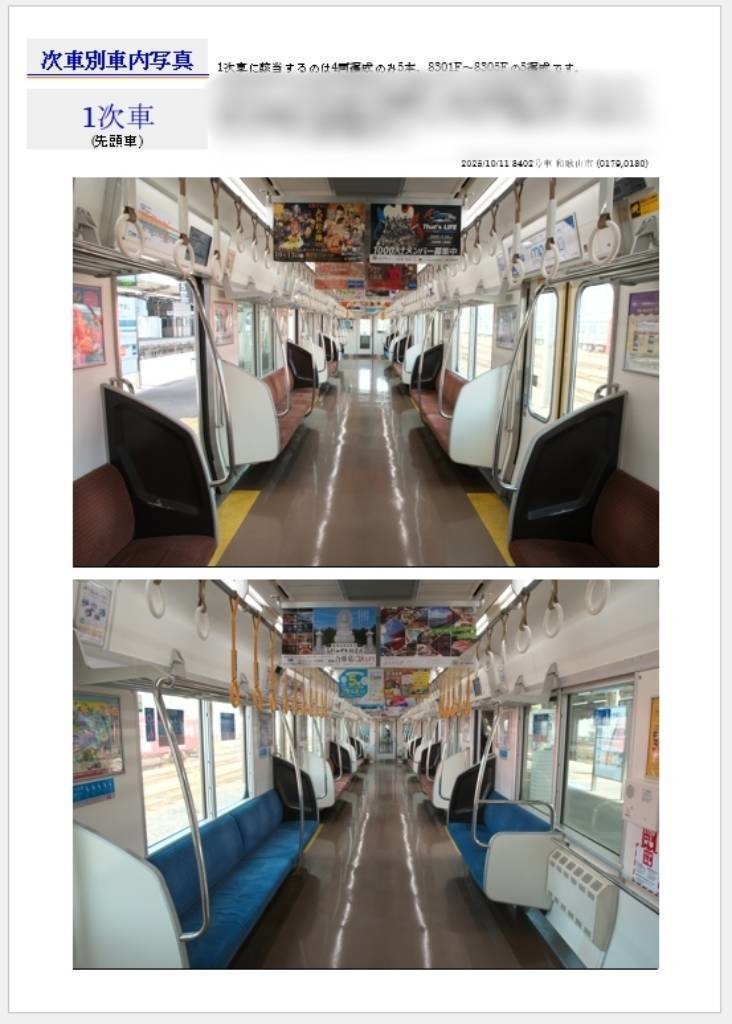 【1月発送予約・ネコポス発送同梱不可】南海8300系 次車別形態差資料集