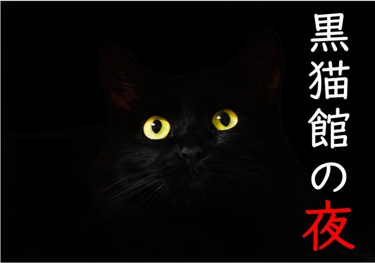 マーダーミステリー『黒猫館の夜』オンライン可！