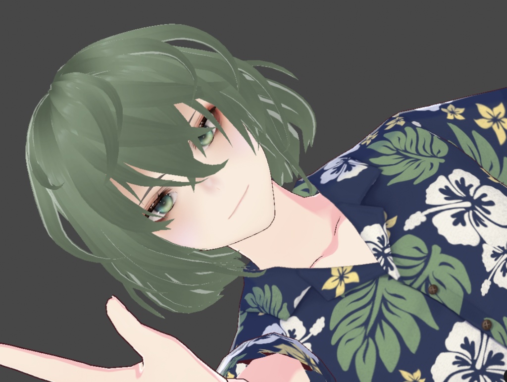 【Vroidヘアプリセット】Shaggy Hair Preset