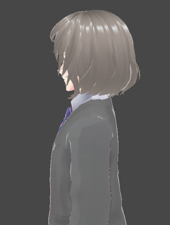 【Vroidヘアプリセット】Shaggy Hair Preset