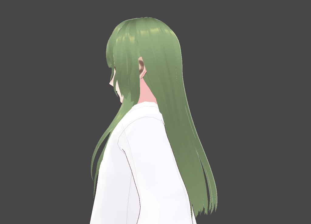 【Vroidヘアプリセット】El Long Hair Preset