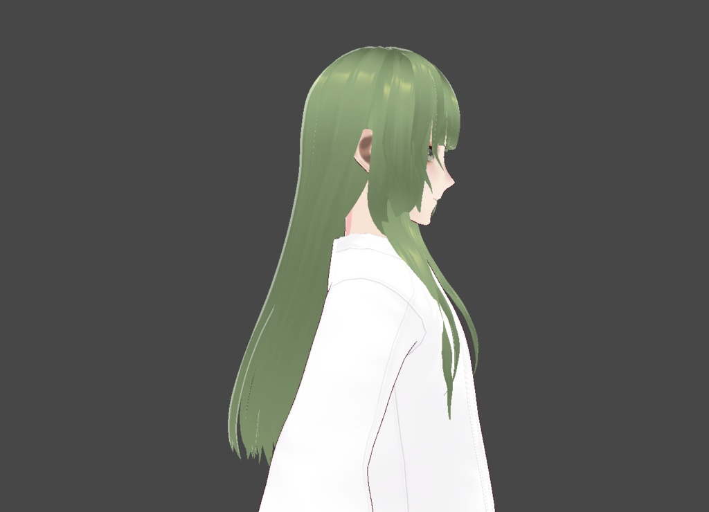 【Vroidヘアプリセット】El Long Hair Preset