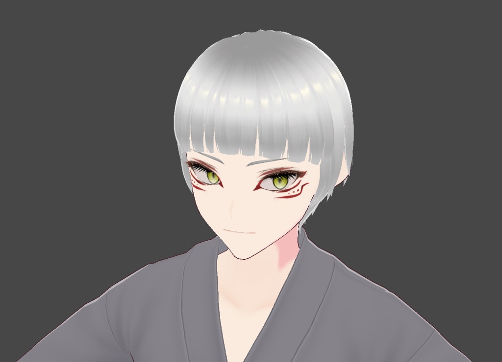 【Vroid Makeup】Fox Inspired Face Paint