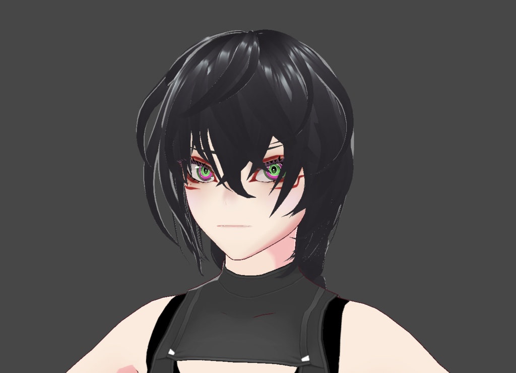 【Vroid Makeup】Fox Inspired Face Paint