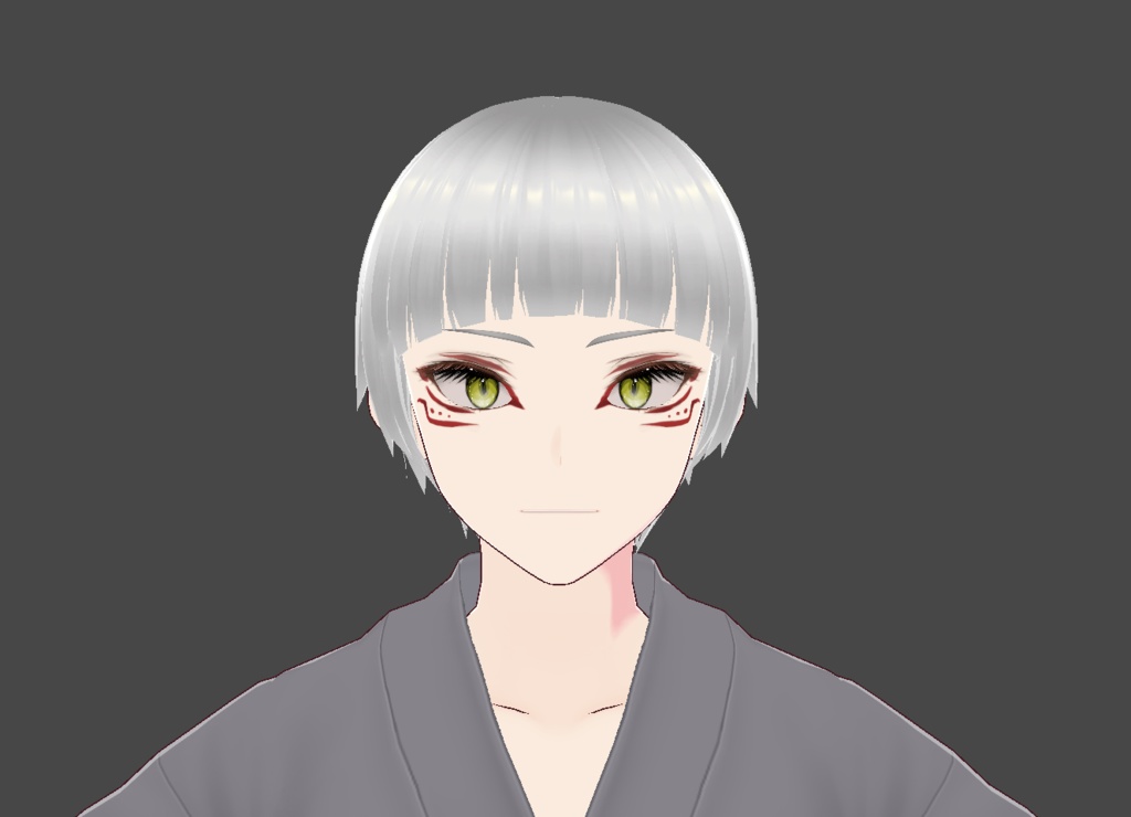 【Vroid Makeup】Fox Inspired Face Paint