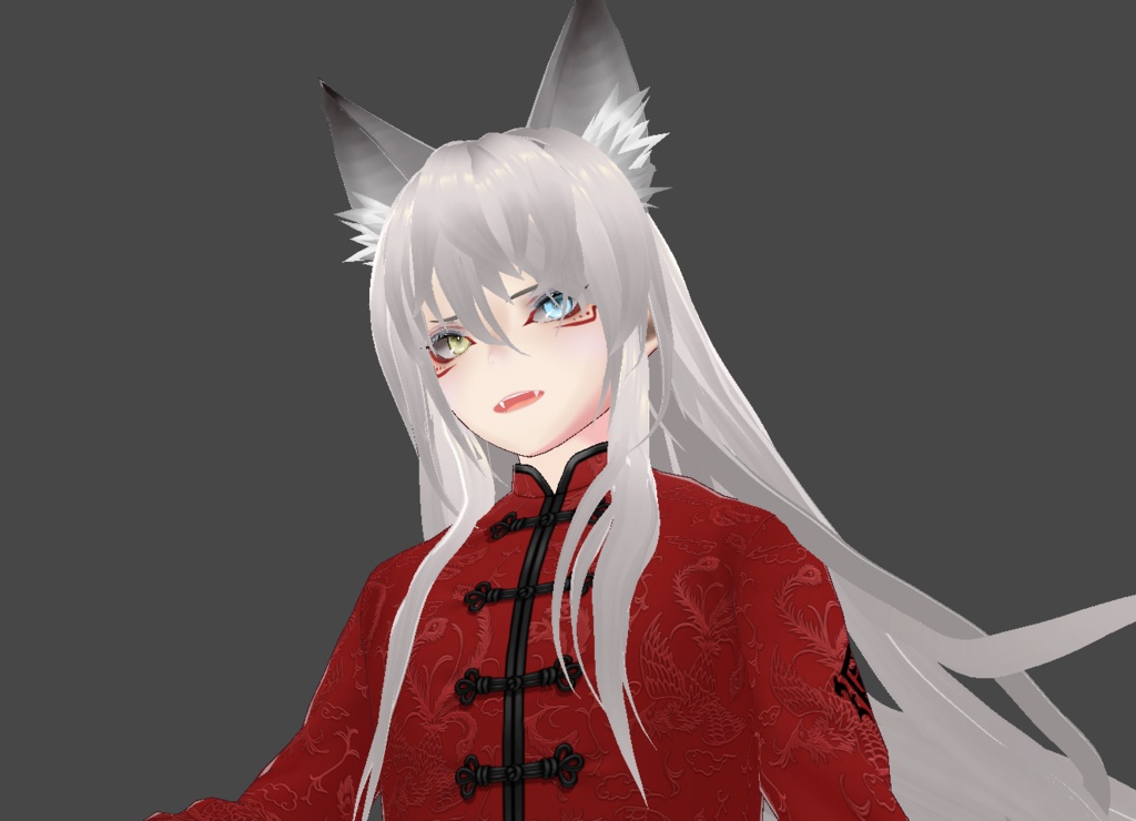 【Vroid Makeup】Fox Inspired Face Paint
