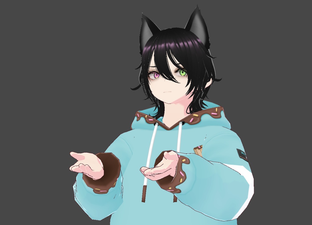 【Vroid Model】Cat boy