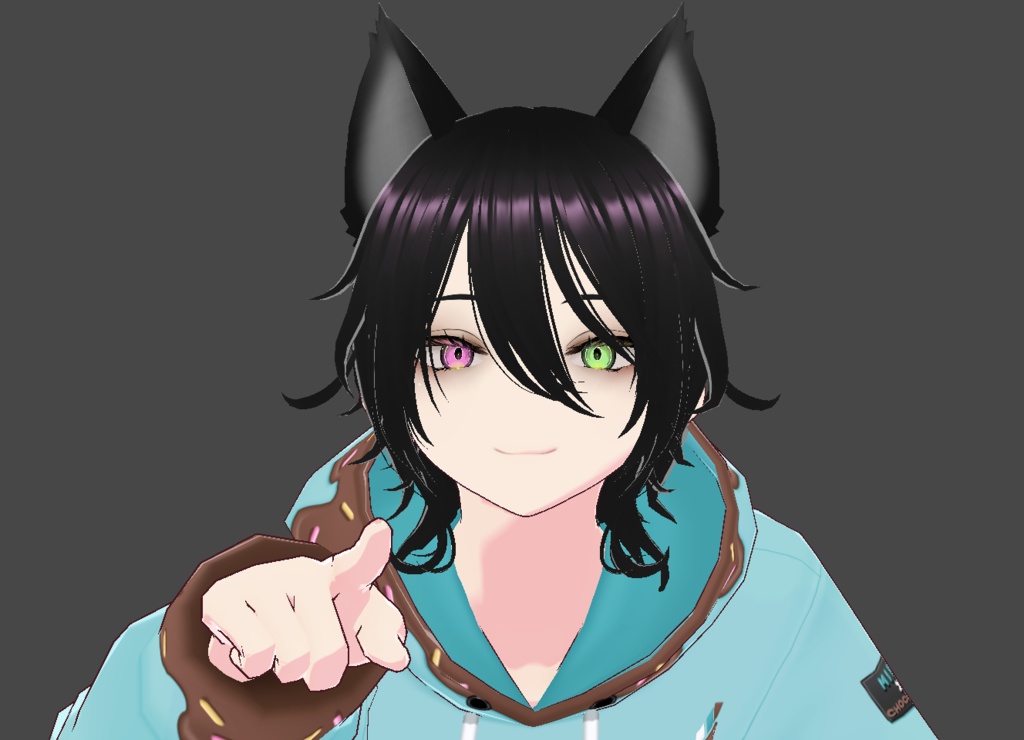 【Vroid Model】Cat boy