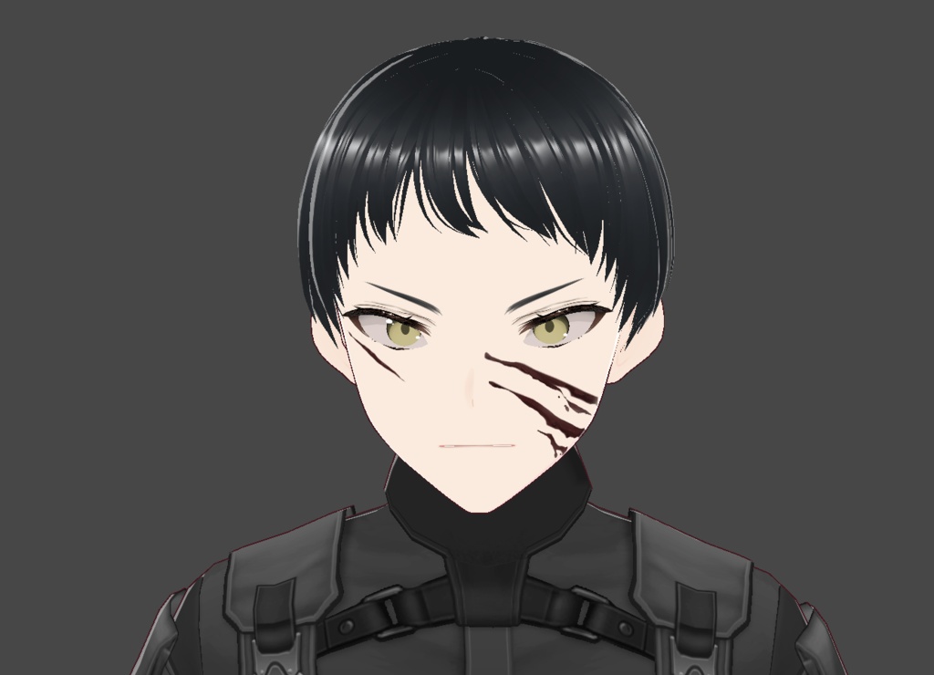 【Vroid Makeup】Blood Splatter Face Paint