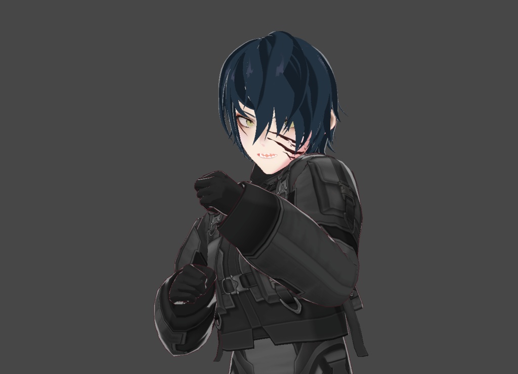 【Vroid Makeup】Blood Splatter Face Paint