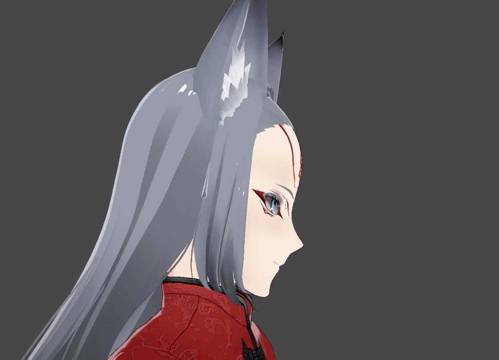 【Vroid Makeup】Fox Inspired Face Paint 2