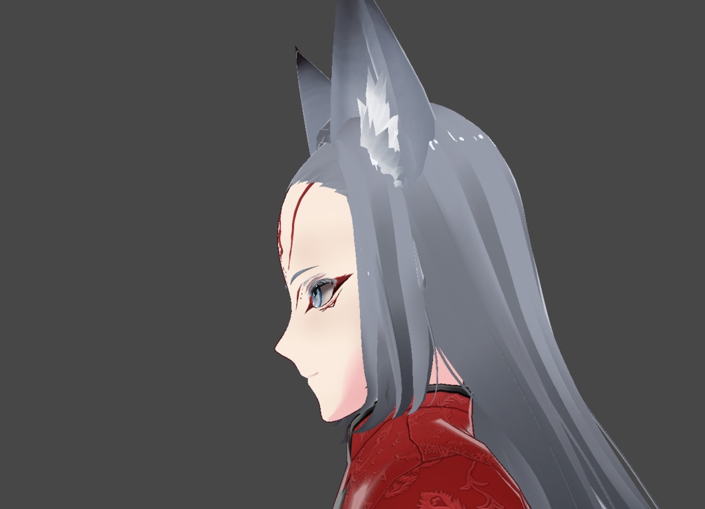 【Vroid Makeup】Fox Inspired Face Paint 2