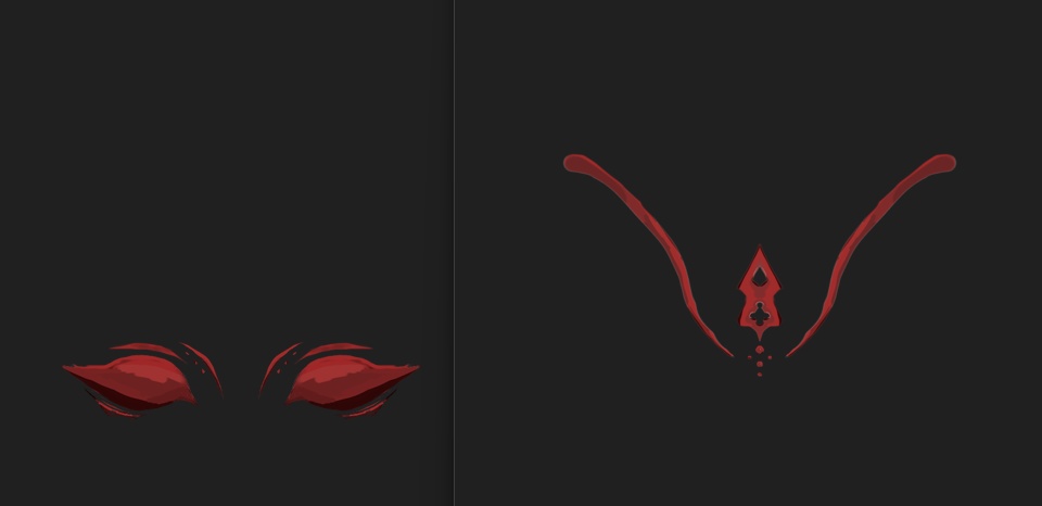 【Vroid Makeup】Fox Inspired Face Paint 2