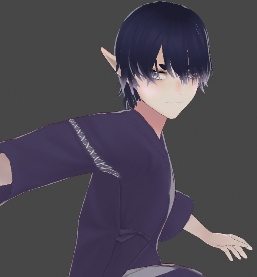 【Vroid Model】Oni boy