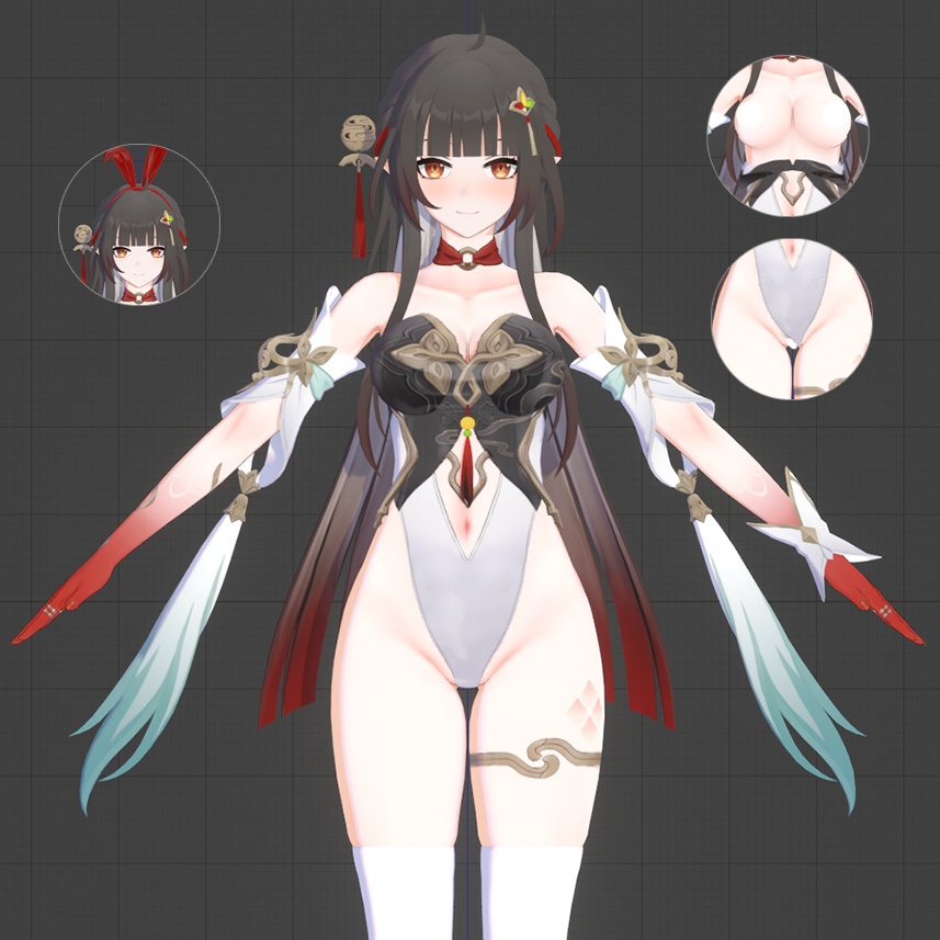 Lingsha Bunny モデル配布