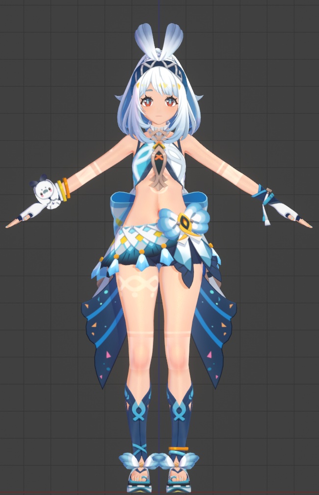 Mualani モデル配布