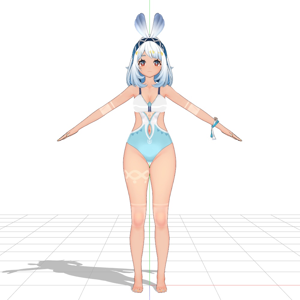 Mualani Swimsuit モデル配布