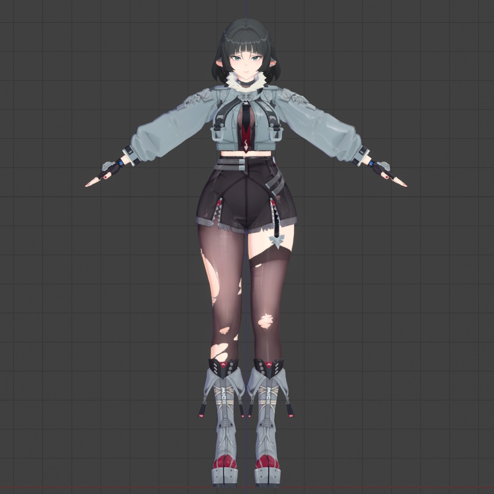 Jane Doe ZZZモデル配布ver1.21