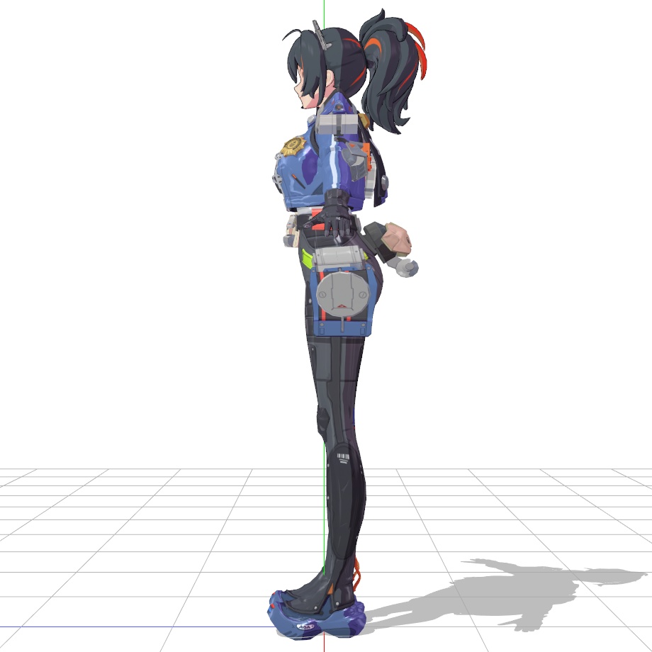 Zhu Yuan ZZZモデル配布 ver1.01