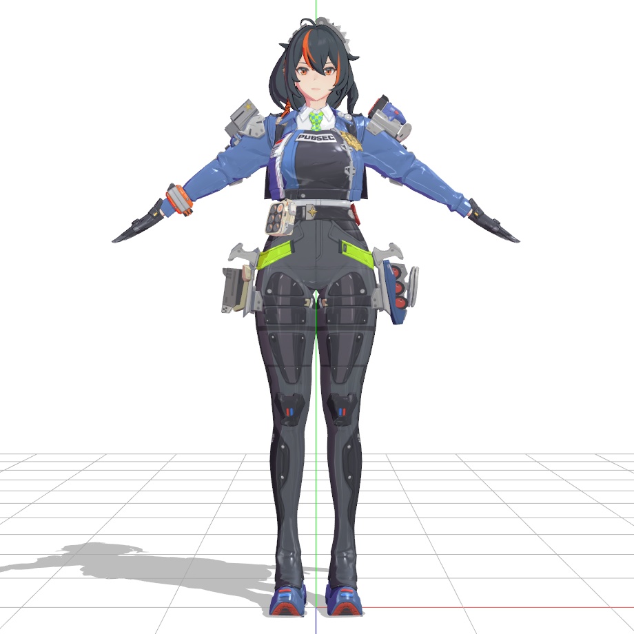 Zhu Yuan ZZZモデル配布 ver1.01