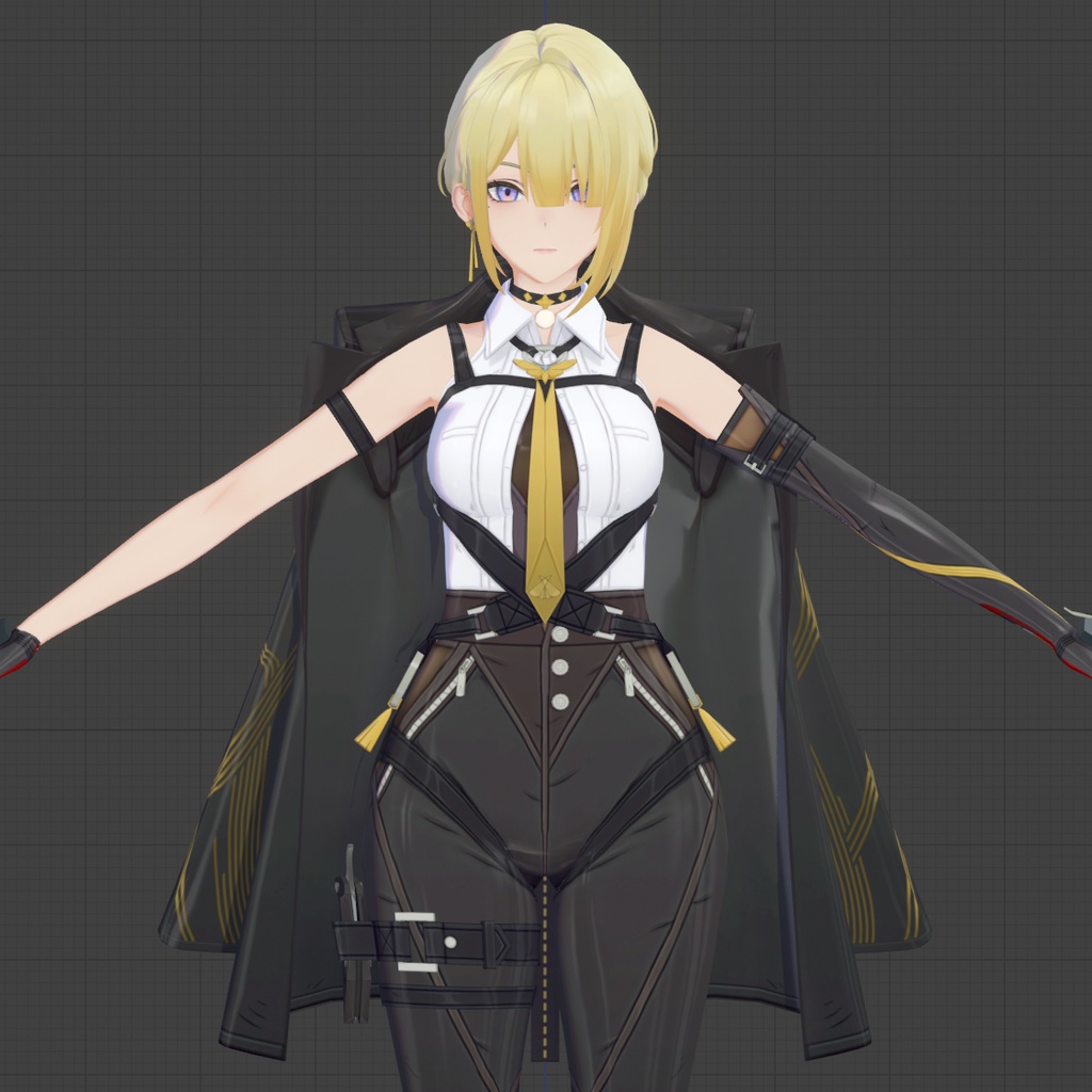Evelyn ZZZモデル配布