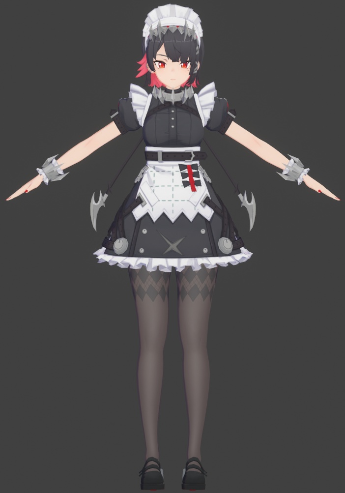 Ellen ZZZモデル配布ver1.03