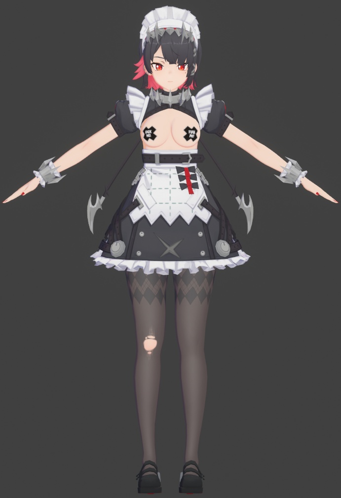 Ellen ZZZモデル配布ver1.03