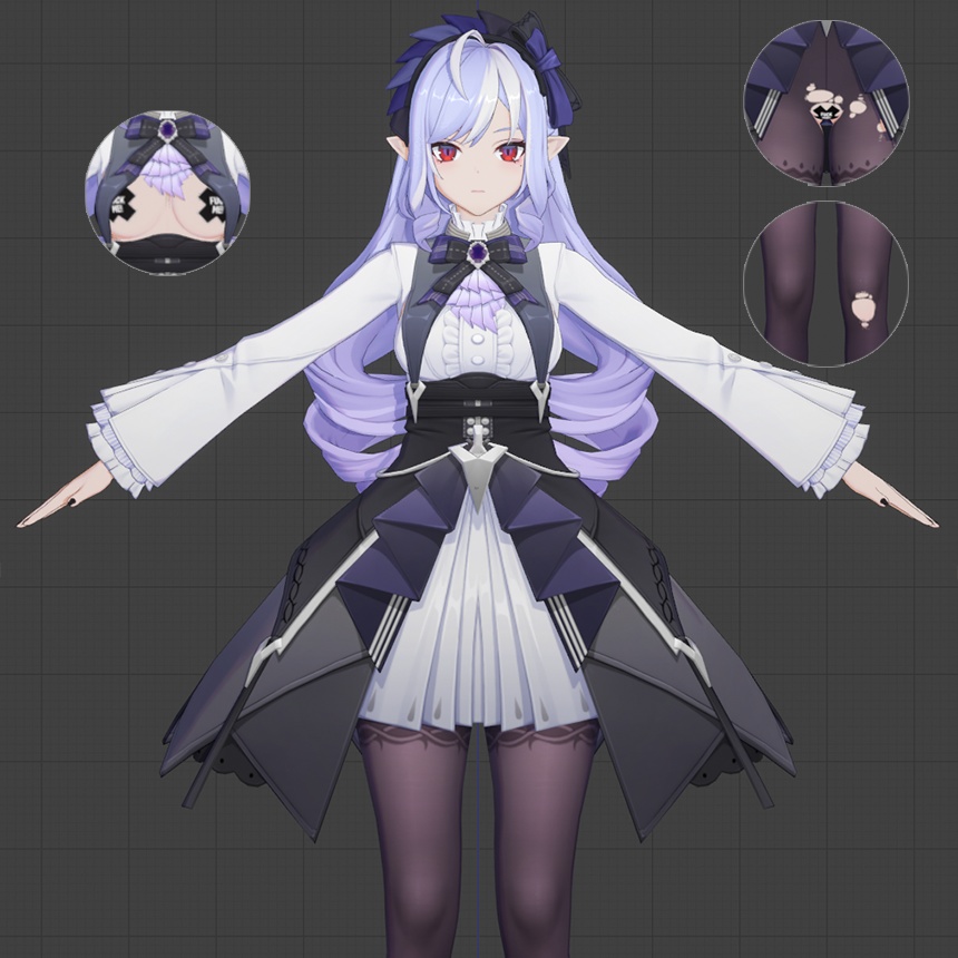 Vivian ZZZモデル配布