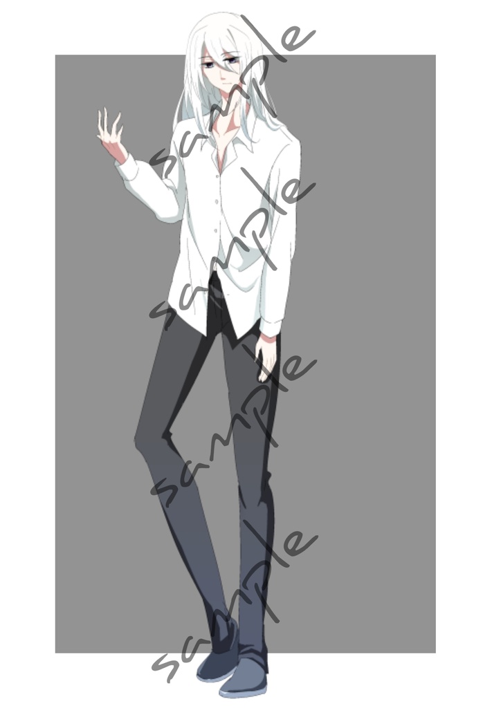 フリー立ち絵(男性)