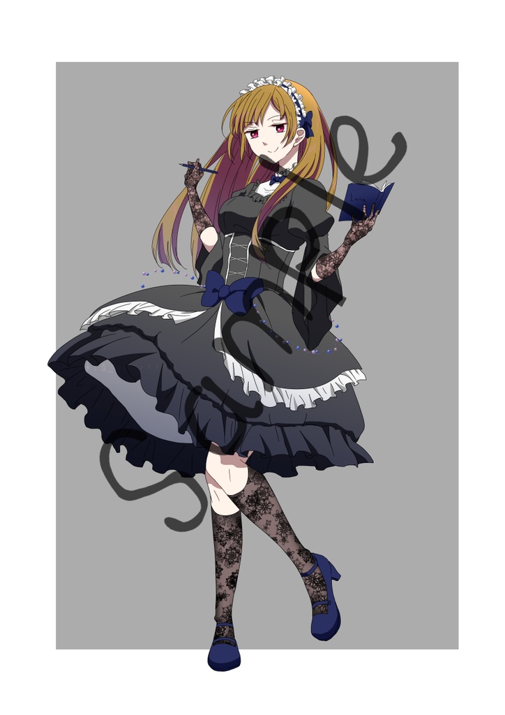 フリー立ち絵 女性 らじおかるてっと Booth